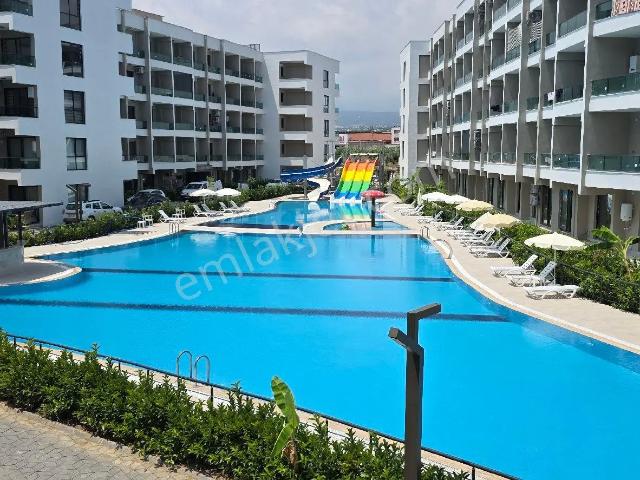 Yatay Mimari Tatil Sitesinde Kiralık Eşyalı 1+1 Daire
