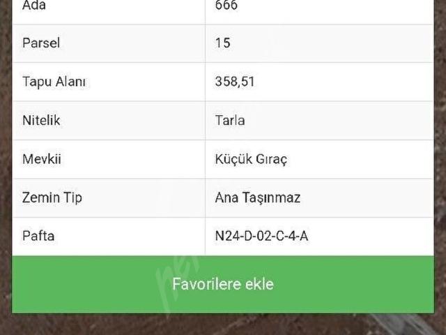 yayla evi için altyapısı hazır parsel