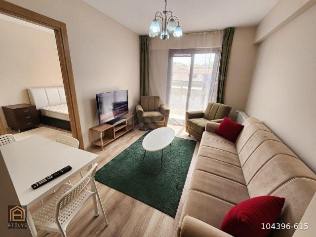 Yaylacık Mah. Site içinde sıfır bina Eşyalı Kiralık 1+1 Residans
