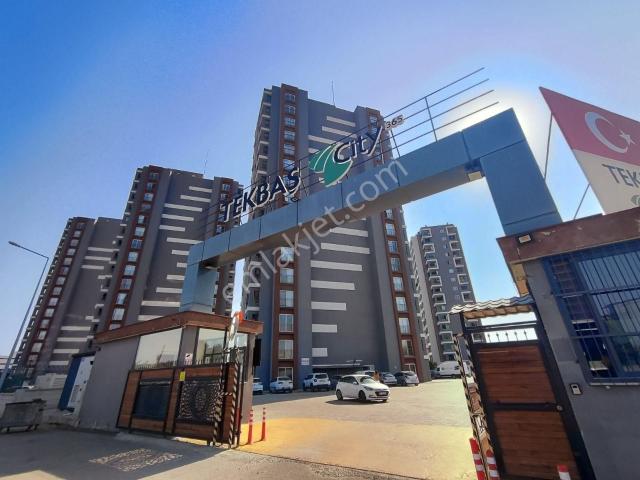 Yeşiloba Tekbaş City'de Site İçi Güvenlikli 2+1 Kiralık Daire