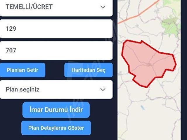 YENİBİR EMLAKTAN FIRSAT TEMELLİ ÜCRETTE TEK TAPU 14050 M2 TARLA