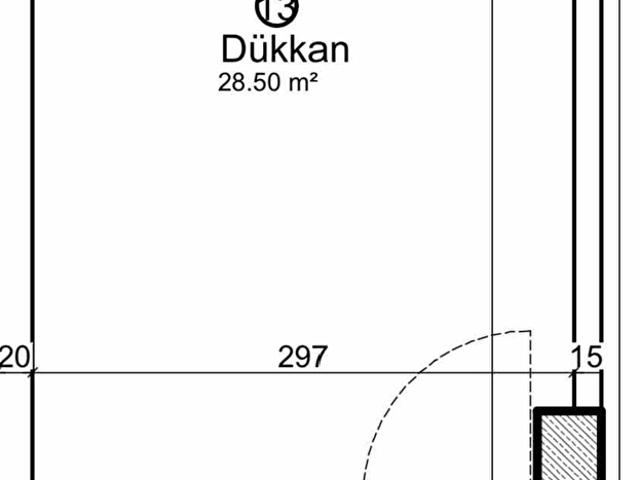 Yenibosna Fevzi Çakmak'ta 29m Sıfır Dükkan Metrobüs 5 Dk
