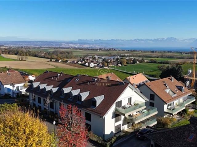 YENS – Exklusiv bei – Außergewöhnliche Wohnung mit Blick auf den See und den Mont Blanc
