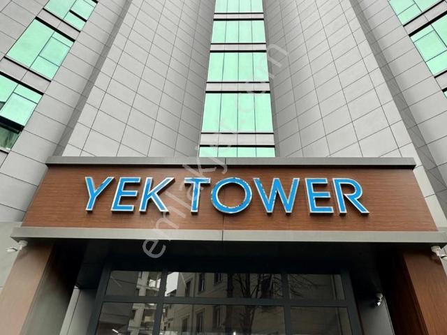 Yek Tower'da Adliye & Metroya 5 Dk Mesafede Prestijli Ofisler !