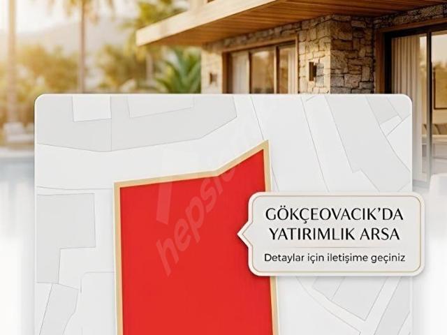 YETKİLİ OFİSGÖKÇEOVACIK'TA %40 İMARLI 856 m2 MUHTEŞEM ARSA