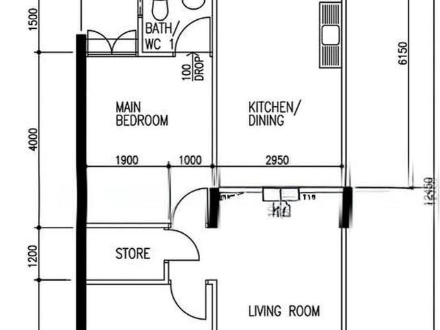 Yio Chu Kang Heights Ang Mo Kio, HDB 3 Rooms