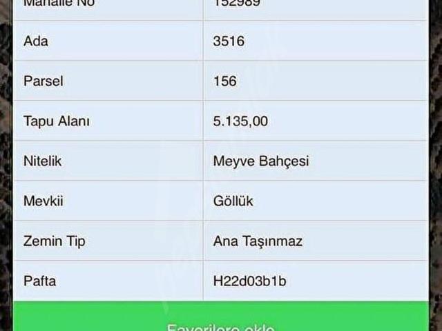 YILDIRIM SAMANLI`DA FIRSAT ARAZİ