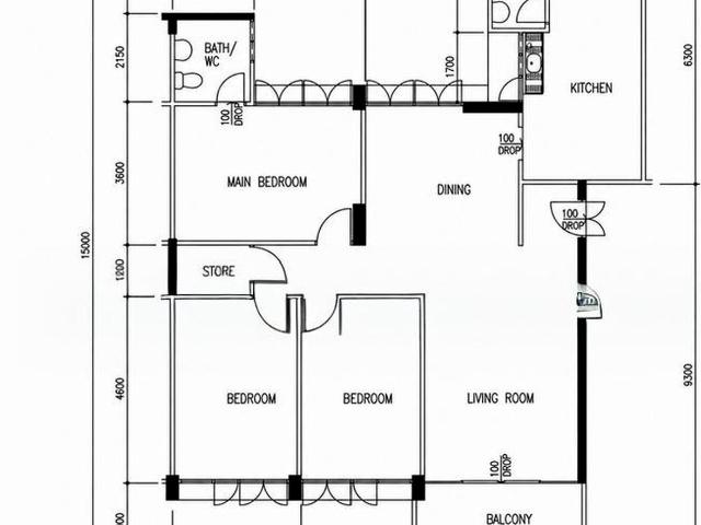 Yishun Ring Road Yishun, HDB 5 Rooms