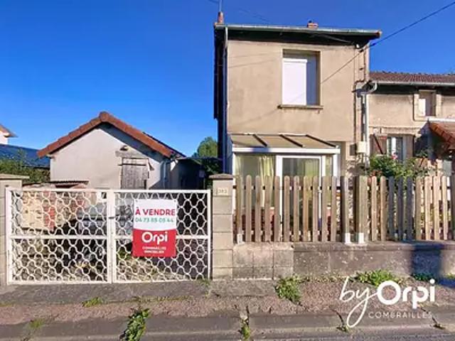 Youx 63700 Achat / Vente maison 3 pièces t3 jardin