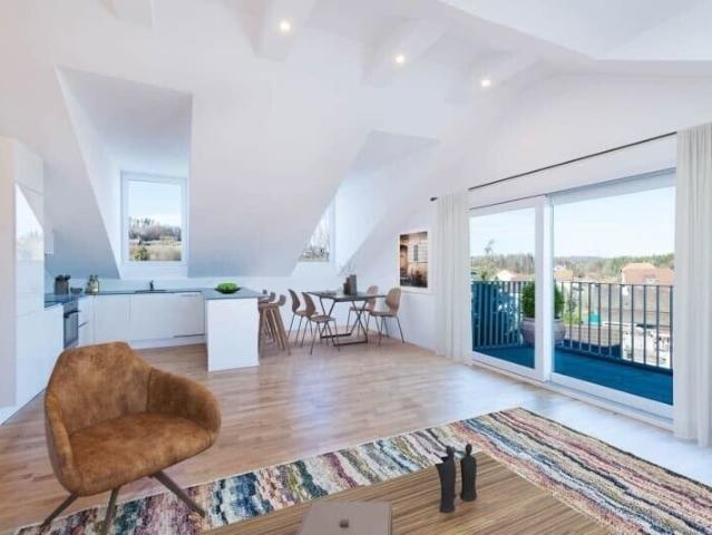 Your new home: Modern attic apartment