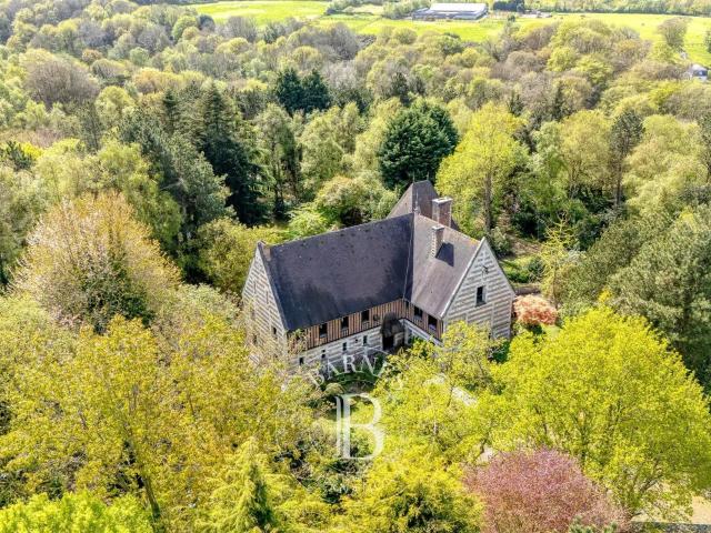 Yport Manoir contemporain son bois privé et ses dépendance. 634m² Yport