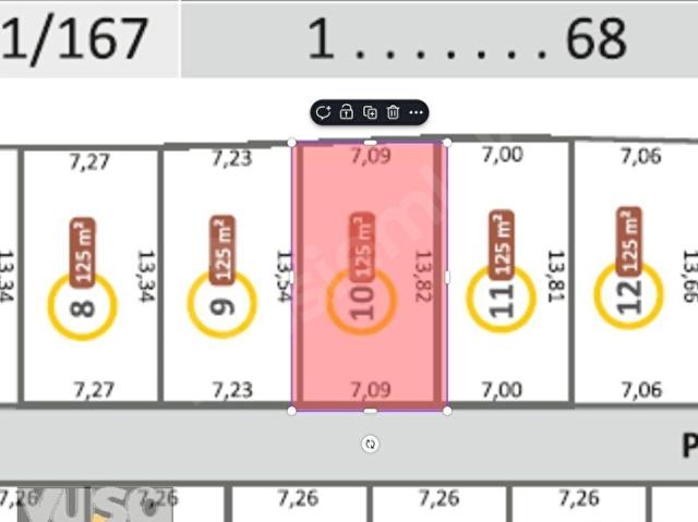 Yuşa'dan Malkara Karacagür'de 125 m2 Arsa