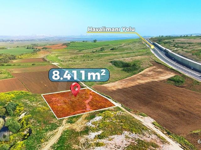 Yuşa'dan Havalimanı Yoluna Paralel 8.500 m Müstakil Tapulu