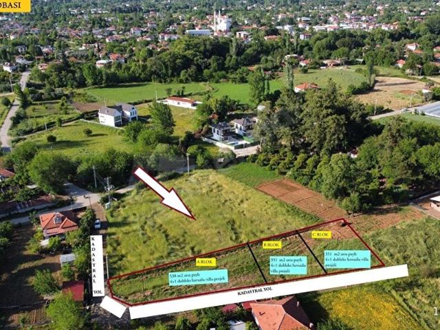 YÜKSEKKUM'dan Köyceğiz'de 351 m2 Proje Ruhsatlı Arsa Satılık
