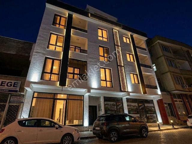 Yükselden Zeytinlide Kazdağları Manzaralı Sıfır 3+1 Lüx Dublex