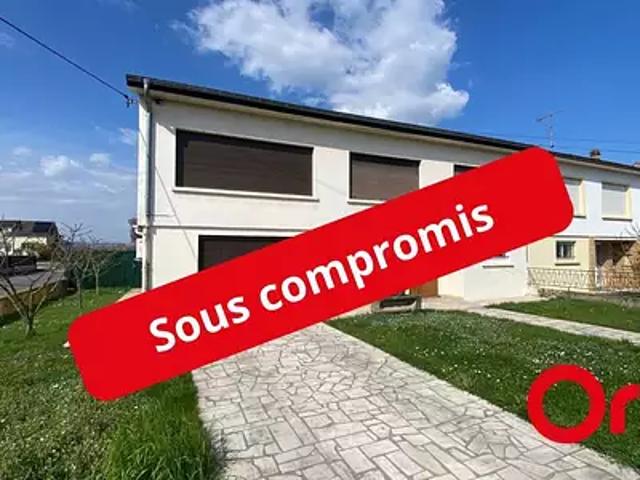 Yutz 57970 Achat / Vente maison 5 pièces t5 jardin cave