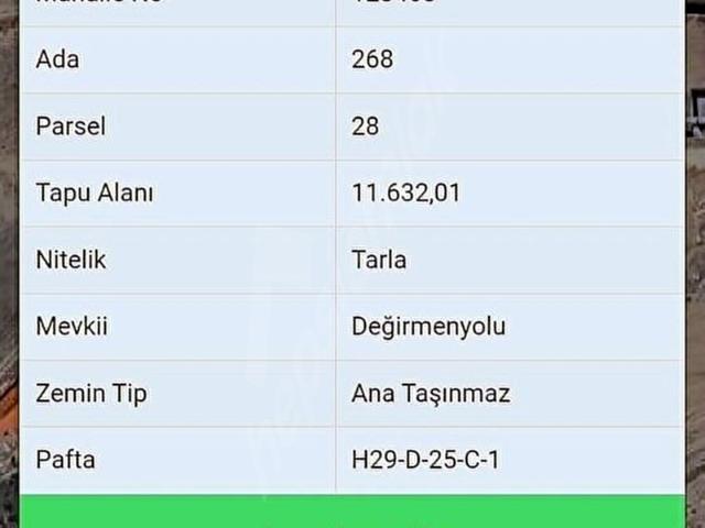 YUVA'DA GÜMÜŞSU PLAZADAN 205m2 SATILIK HİSSELİ ARSA