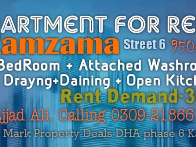 Zamzama Apartment For Rent Karachi Zamzama ID 15154