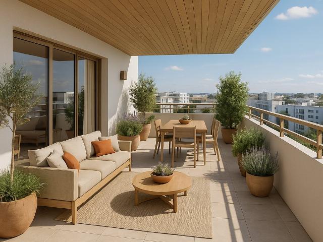 ZAC RESTANQUE MAGNFIQUE T4 DE 84M² DERNIER ETAGE + TERRASSE 30M² 4 pièces, 84 m²