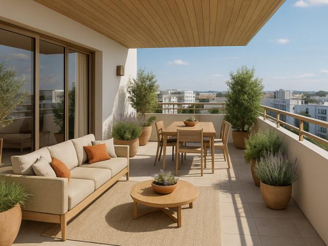 ZAC RESTANQUE MAGNFIQUE T4 DE 84M² DERNIER ETAGE + TERRASSE 30M²
