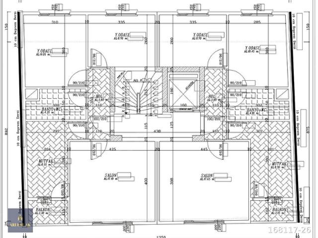 ZAFER MAH KULELİ YAKINI KENTSEL HAZIR DAİRE 2+1 60M2 ÇİFT ÇEPHE