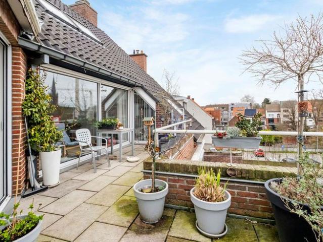 Zalig dakappartement met enorm veel licht en groot leefterra
