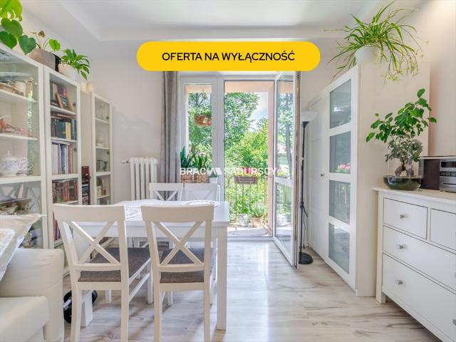 Zapraszam do 2 pokojowego mieszkania z ogrodem w zielonej części Krakowa