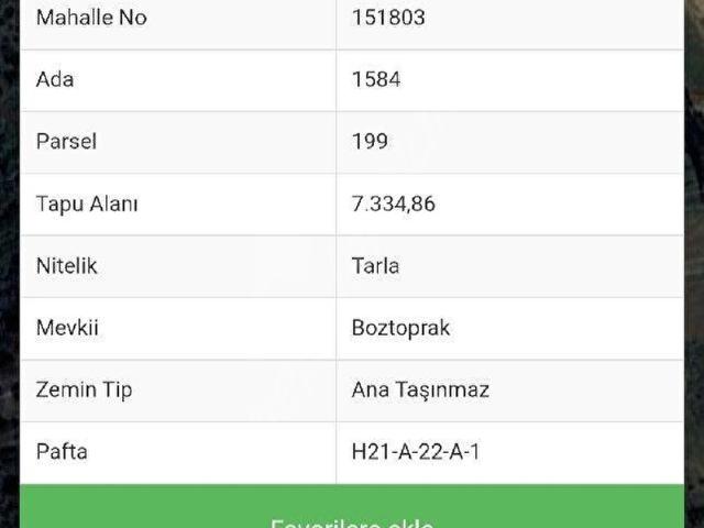 ZARA Emlaktan Bursa Karacabeyde Yatırımlık Tarla