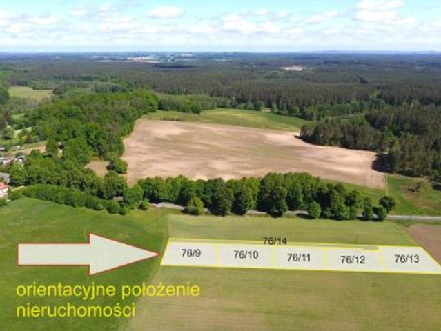 Zaspy Małe, 805 m² Działka