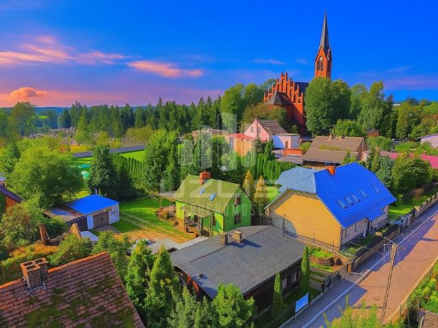 Zblewo, dom 97 m², garaż, 1895 m² działki, spokojna okolica