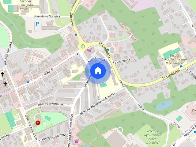 Zdrój – 2 pokoje | I piętro | Po remoncie łazienki