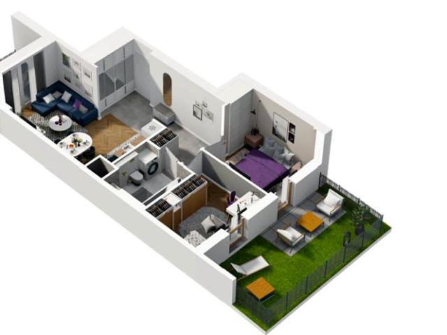 Zemborzycka 48,08 m², Lublin