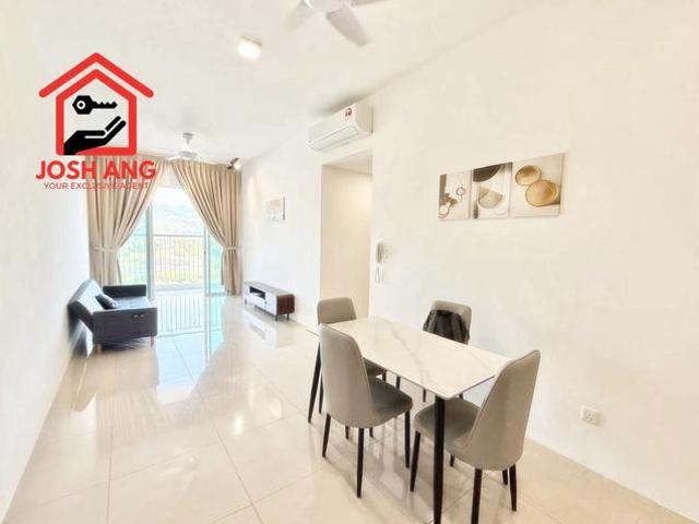 Zen6 Gelugor 1050sf Fully Furnished Renovated 2 Carparks near USM