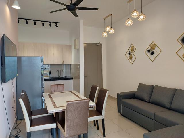 Zentro Service Condominium Sierra 16 Puchong Furnished 2 Parking 4R2B