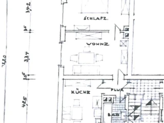 Zentral gelegen am Remberg in Hagen Gepflegte 2 Zimmerwohnung mit Tageslichtbad