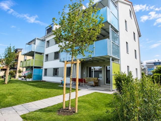 Zentral gelegene Wohnung mit sonnigem Sitzplatz