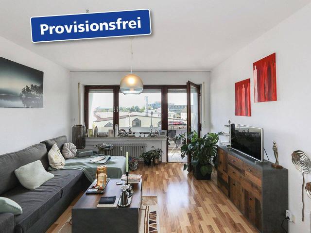 Zentral in Neu Ulm gelegen 1 Zimmer Wohnung mit Balkon