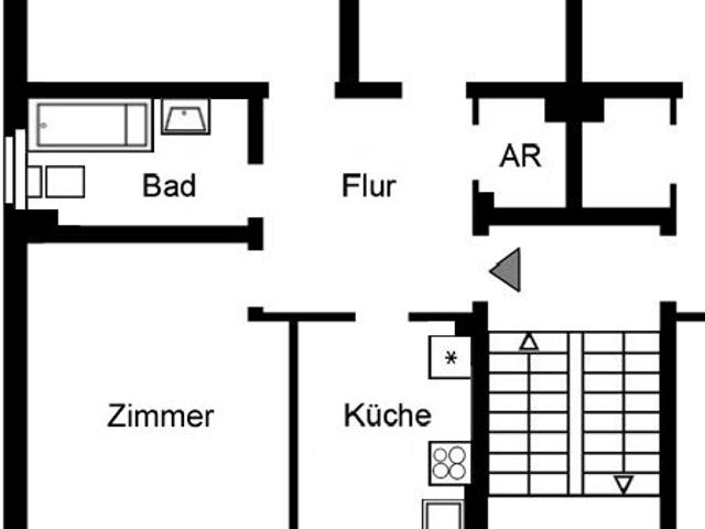 Zentrale 3 Zimmer Wohnung in Moers – idealer Grundriss