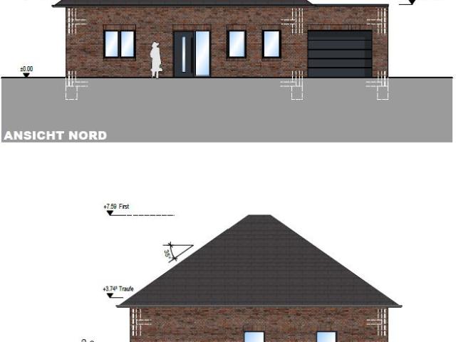 Zentraler geht es nicht! Eleganter komf. Neubauwalmdachbungalow in Bestwohnlage Lückenbebauung !