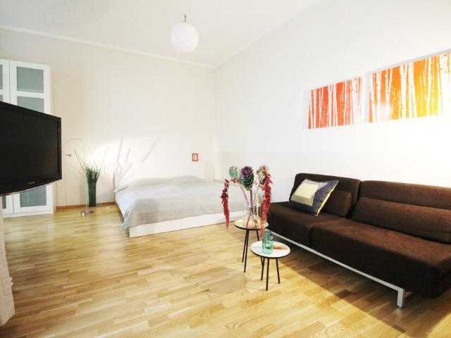 Zentrales Studio Apartment mit Balkon in Mitte rund um die Torstraße