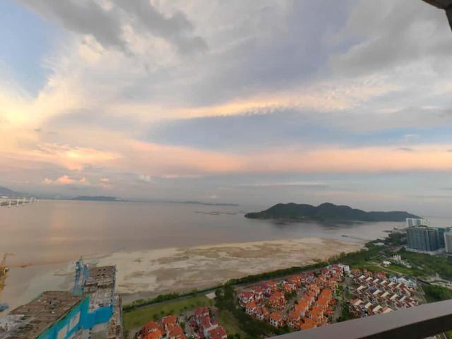 Zen 6 Condo PENTHOUSE 3 Car Parks Sea View Gelugor