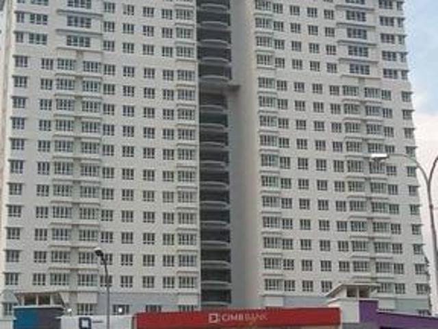 Zennith Suite Kebun Teh Studio partial furnished low floor gng
