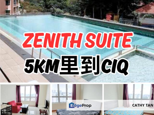 Zennith Suites Service Apartments 非常靠近CIQ很多AIrBnb投资者的最