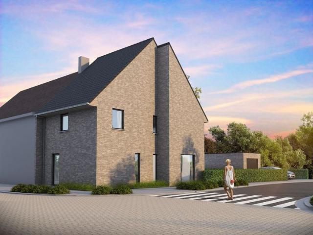Zedelgem/Veldegem: nieuwbouwwoning met 3 slpk en garage