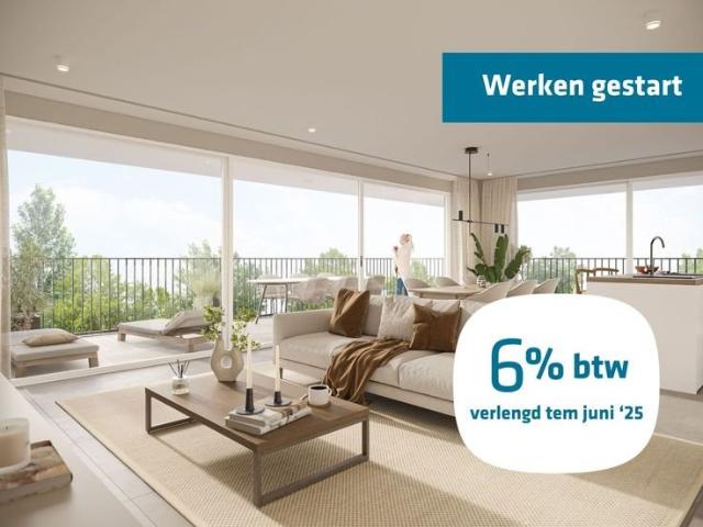 Zeer energiezuinig appartement | Prachtig terras van 30 m²