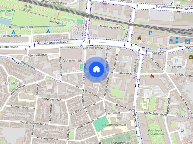 Zeer ruime woning nabij het centrum