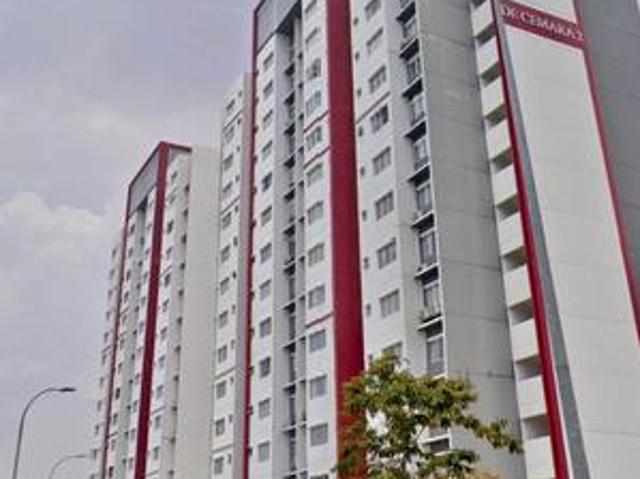 Zero Depo 100 FULL LOAN De Cemara Apartment Setia Alam