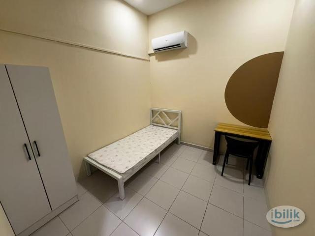 Zero Depo 1 Month Depo | Fully Furnished Single Room At BU ️| ‍♀️Only 9 min Walk to MRT Bandar Utama