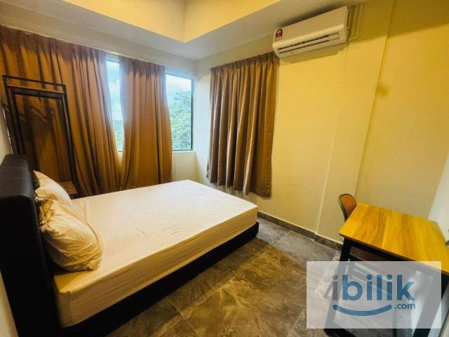 [ Zero Deposit ] Jalan Ipoh Middle Room | Fully Furnished | Near LRT | Wifi And Aircond Available