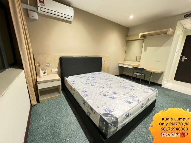 Zero Deposit Nearby LRT Pudu Hotel Phoenix